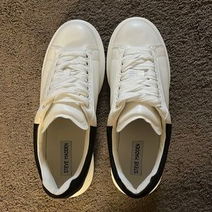 White Steve Madden Sneakers